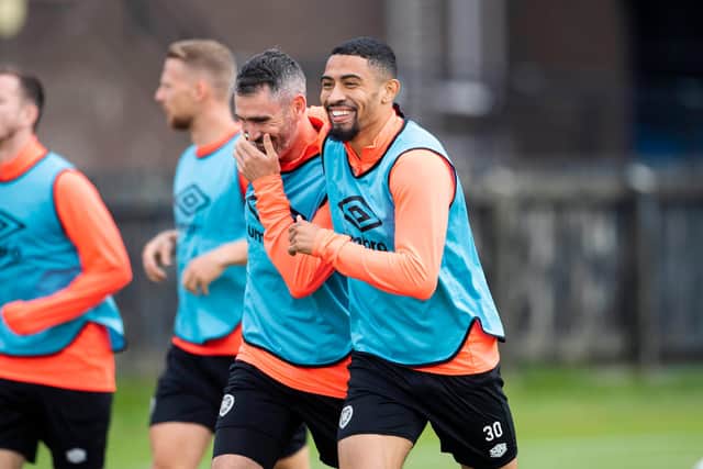 Josh Ginnelly and Michael Smith will return soon for Hearts.