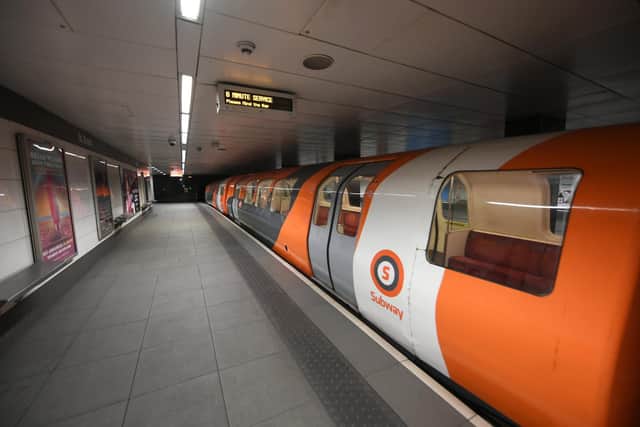 SPT said most of the 2 million Glasgow Subway passengers aged under 22 will switch to bus. Picture: John Devlin