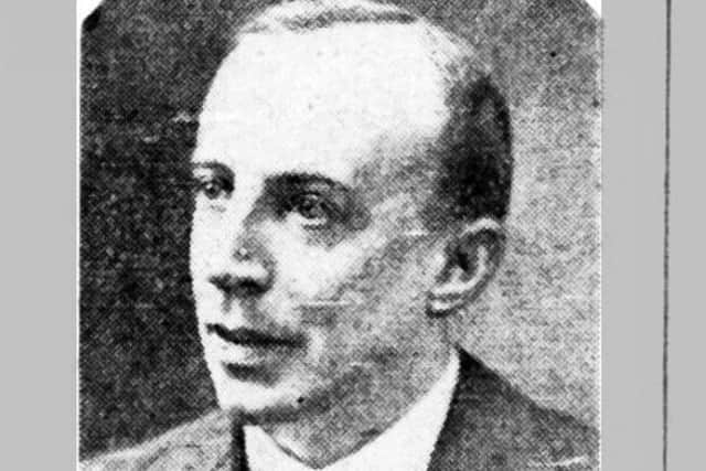 A picture of Willie Graham from the Evening News in 1924
