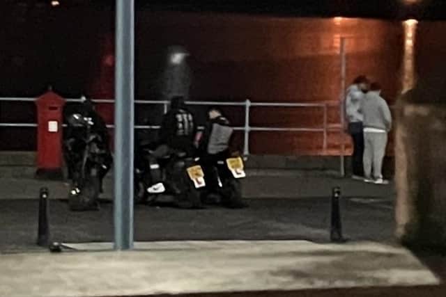 Boy racers gather in South Queensferry every night