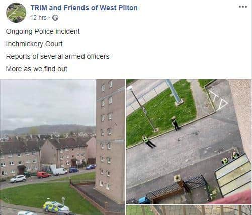 The post from TRIM and Friends of West Pilton