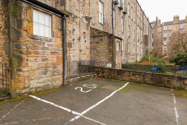 A parking space in Edinburgh is up for sale for a huge amount of money. Photo: Urquharts Solicitors