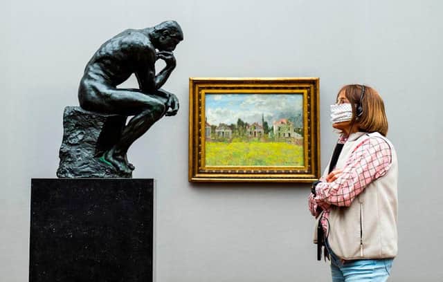 Across Europe, museums have re-opened their doors to the public with social distancing guidelines in place - when could the same happen in Scotland? (Photo: JOHN MACDOUGALL/AFP via Getty Images)