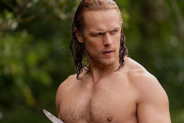 Sam Heughan is known for playing Jamie Fraser in Outlander
