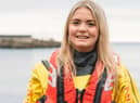 Megan Davidson, crew member at Kinghorn RNLI, who will feature in the upcoming episode of Saving Lives at Sea on BBC Two.
