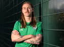Jackson Irvine has a big few weeks to look forward to with Hibs before turning his attentions to international duties. Photo by Alan Harvey / SNS Group