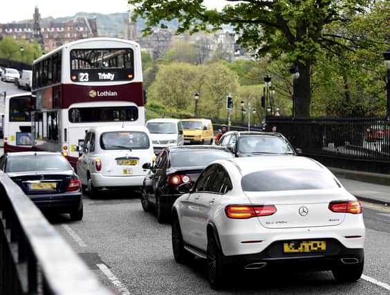 Surely the best way to cut down traffic in Edinburgh is to bring in a congestion charge for any vehicle not registered at an address in the city? Says Fiona Duff (Picture: Lisa Ferguson)