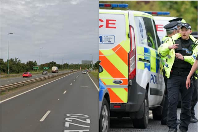 A720: Van stopped on Edinburgh bypass found to contain large quantities of heroin and cocaine