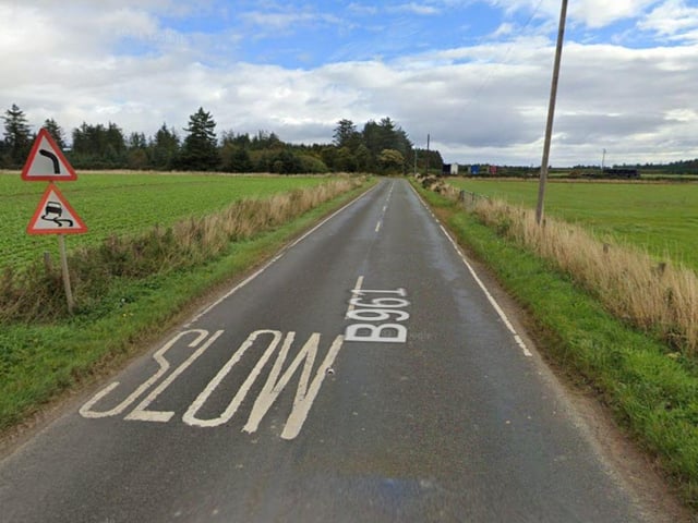 This area was ranked fifth in the list of most dangerous roads. It has a rate of 133.5 deaths or serious injuries per 100,000 motorists. Last year, a motorcyclist died after a crash on B961 in Angus.
