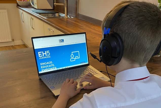 The online platform EH5 Learning will help pupils get the most out of their education.