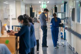 NHS Lothian will have to make 6.8 per cent savings in the coming year, more than double the previous level. Picture: Jeff Moore/PA.