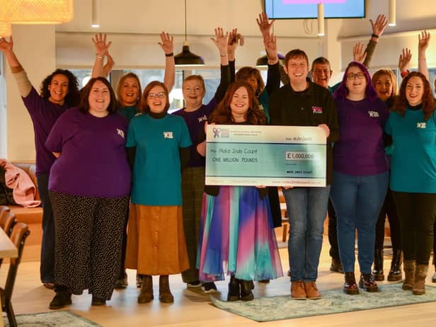 Make 2nds Count is celebrating after it reached the £1million fundraising milestone