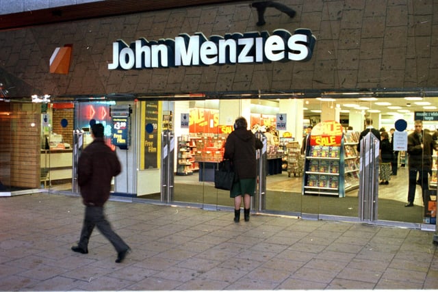 The iconic John Menzies Princes Street branch, which opened in 1973, actually closed on February 7 1998, so just before the turn of the century. However, this shop is much missed by locals and will be remembered forever for the opening scene of Trainspotting, when lead characters Renton (Ewan McGregor) and Spud (Ewen Bremner) are chased through the city centre after stealing from John Menzies.