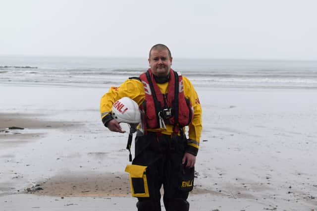 Scott McIlravie, Helm of the Kinghorn lifeboat crew