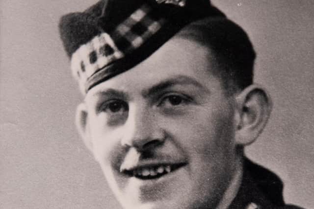 Lance Coporal Colin Chisholm was captured at St Valery when attached to the 51st Highland Brigade. He was held as a prisoner of war until he escaped the Nazis in 1945.