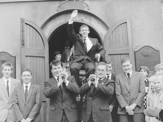 Selkirk picking night, April 1989.