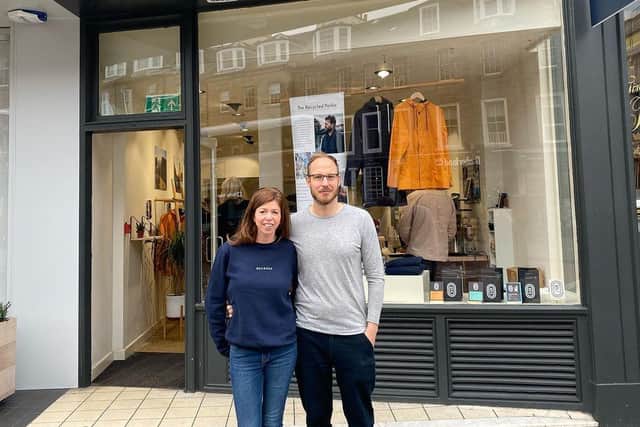 Jill and Steve from Meander Apparel began as a local brand which popped up on George Street, now their store is a permanent fixture