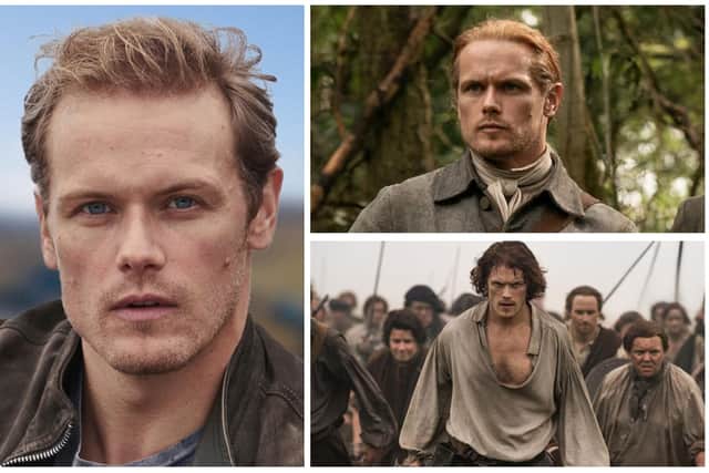 Sam Heughan was born to play Jamie Fraser in Outlander says the show's executive producer.