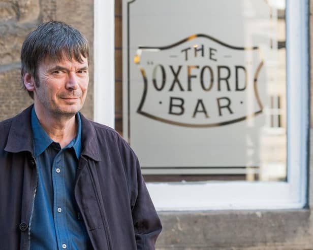 The Oxford Bar is a favourite haunt of Ian Rankin’s fictional Detective Inspector Rebus