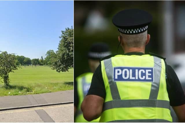 A 15-year-old girl was arrested in connection with an alleged assault on a woman and fellow teenager in Leith Links on Saturday.
