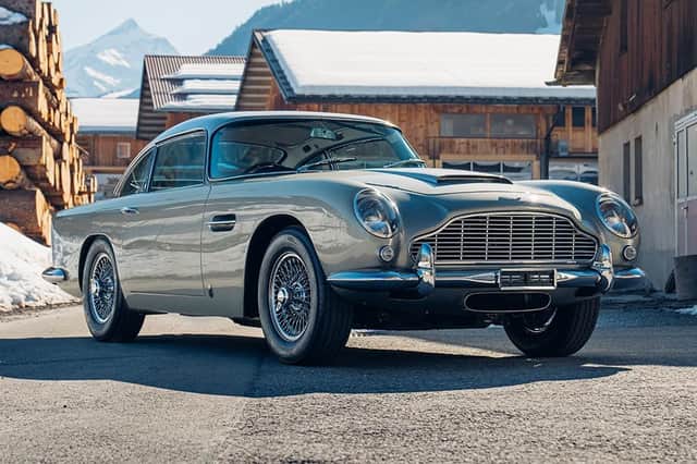 The car's the star: Connery's Aston Martin DB5 achieved fame in its own right
Pic: Broad Arrow Auctions