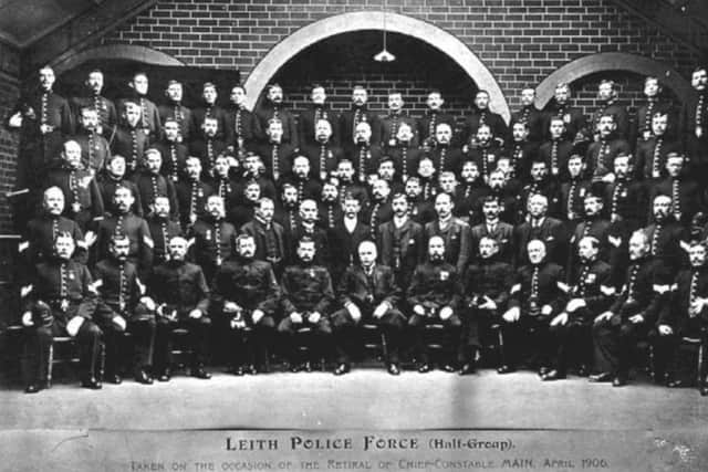Leith Burgh had its own police force between 1771 and 1920.