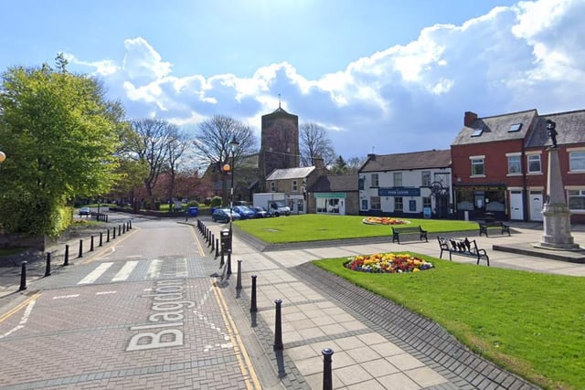 There were nine positive cases in Cramlington Village. The rate is 201 per 100,000.