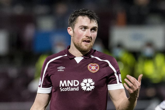 Easily Hearts' best outfield player. Marshalled the defence well, got his team-mates out of bother, and used the ball well. Immense.
