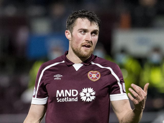 Easily Hearts' best outfield player. Marshalled the defence well, got his team-mates out of bother, and used the ball well. Immense.
