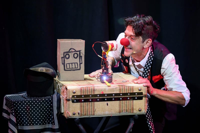 Mario the Maker Magician brings a family show full of original magic, handmade robots, and modern slapstick. Fast-paced, interactive, and full of heart, the ever-endearing Mario leads you through a romping explosion of contagious energy and belly laughs. For kids, adults, families; everyone! Mario brings his show to Edinburgh for the very first time. As seen on Sesame Street, Universal Kids, and live on tour with David Blaine
Underbelly, George Square (Udderbelly) 10.55am. Weekend: August 18-20, 25-27 (£13.50 / £12.50). Weekday: August 15-17, 21-24 (£12.50 / £11.50)