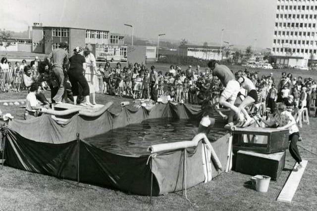 Fife also simmered in 1976 - with these crowds enjoying Glenrothes Summer Show, held in August.