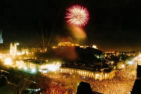 Britpop Birmingham indie rockers Ocean Colour Scene played to an estimated incredible 400,000 in the city centre from a small stage at the Mound at Hogmanay in 1996, the last year the event was ticketless and without crowd restrictions.