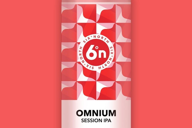 The brewery says: Omnium is a full-flavoured Session IPA with bold citrus and tropical fruit notes. Generous doses of Citra, Amarillo, Mosaic & Simcoe hops makes Omnium an all round crowd pleaser!