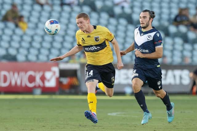 Kye Rowles moved to Hearts in the summer from Central Coast Mariners in Australia's A-League. Picture: Getty
