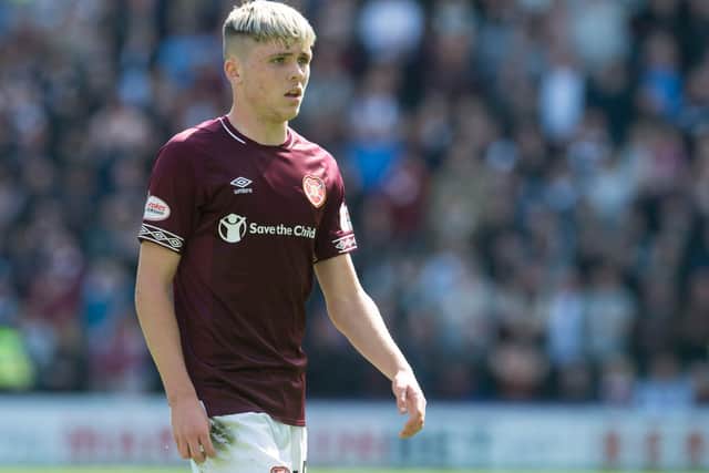 Hearts midfielder Connor Smith has joined Arbroath on loan.