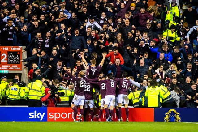 Hearts won 3-1 on their last visit to Easter Road.