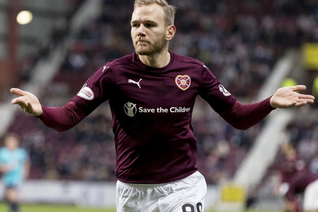 Signed on a four-year deal and advertised as a set-piece specialist. Wasn't particularly great at set-pieces save for one free-kick goal and only spent six months in the first-team before disappearing from sight. Was still a Hearts player for two years after.