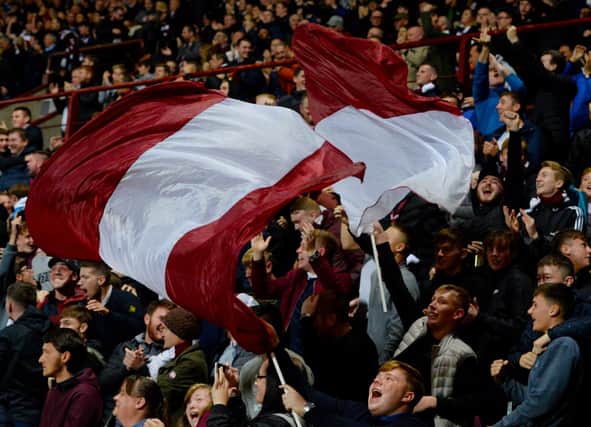 Hearts fans have snapped up more than 3,000 season tickets for next season. Picture: SNS