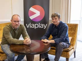 Fife-born writers Gregory Burke and Ian Rankin are joining forces to create the new TV adaptation of the Rebus novels. Picture: Robert Perry