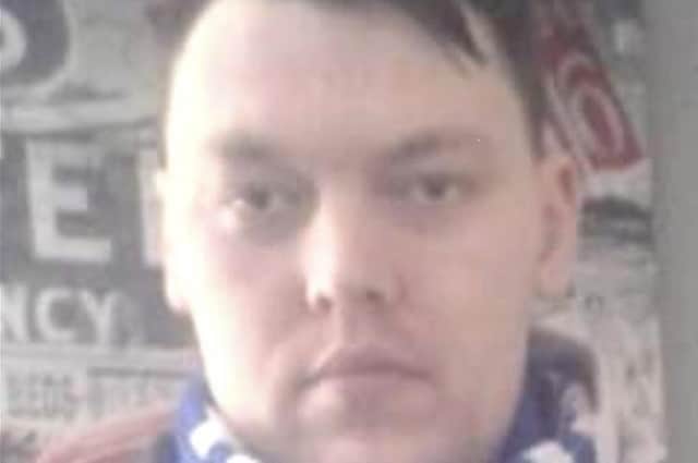 Dean Conner was last seen on Hogmanay 2021 in Musselburgh, East Lothian. (Image: Police Scotland)