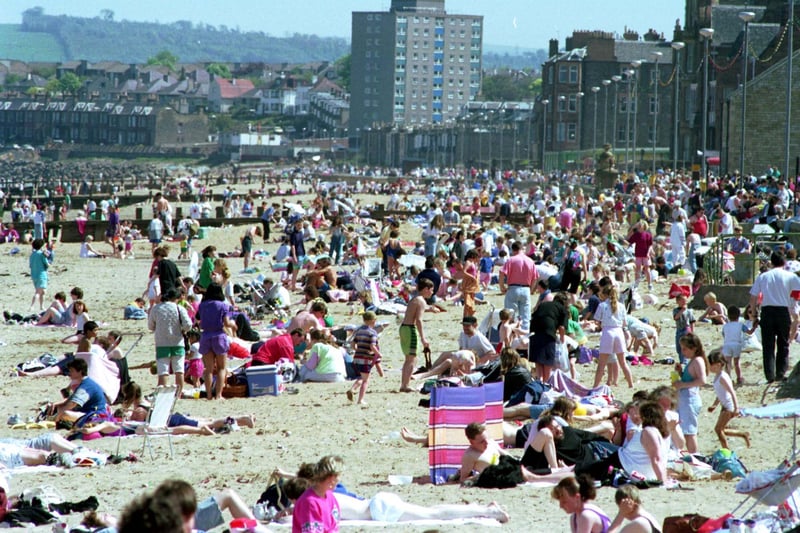 The Costa Del Porty was a must visit destination for kids in Edinburgh during the school summer holidays on a rare hot and sunny day, with a ride on the Nessie rollercoaster essential.