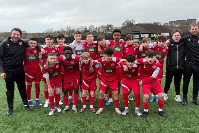 Edinburgh youth football club celebrates becoming Scottish Cup finalist