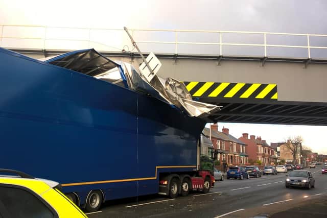 Network Rail have released a list of the most bashed bridges in Britain, in an effort to encourage lorry drivers to take better care.