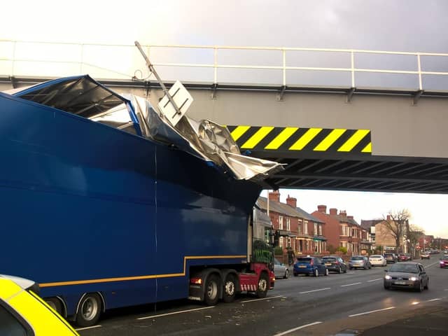 Network Rail have released a list of the most bashed bridges in Britain, in an effort to encourage lorry drivers to take better care.