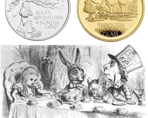 The Royal Mint has released a new coin to commemorate 150 years since Lewis Carrol’s classic Alice’s Adventures In Wonderland was first published.