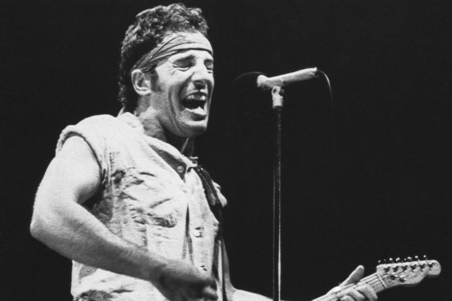 Bruce Springsteen performs at the Brendan Byrne Arena in East Rutherford, N.J in his home state 1981