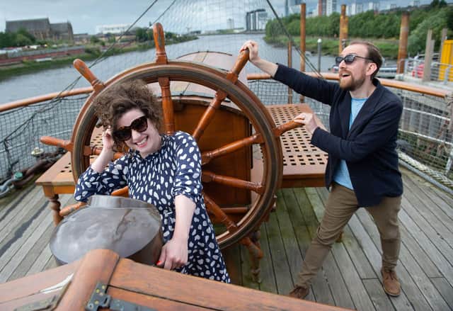 Writer-director Isobel McArthur and composer-music supervisor Michael John McCarthy are leading the creative team of the National Theatre of Scotland production of Kidnapped. Picture: James Chapelard