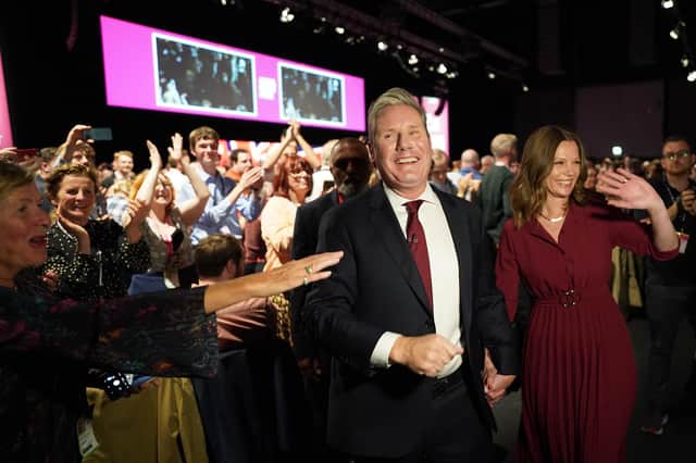 The energy at the Labour party conference, where Keir Starmer announced a number of new plans, was obvious (Picture: Stefan Rousseau/pool/Getty Images)