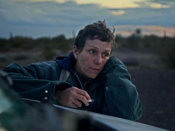 Frances McDormand as Fern in the Oscar-winning Nomadland