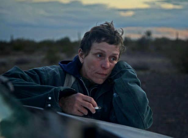Frances McDormand as Fern in the Oscar-winning Nomadland